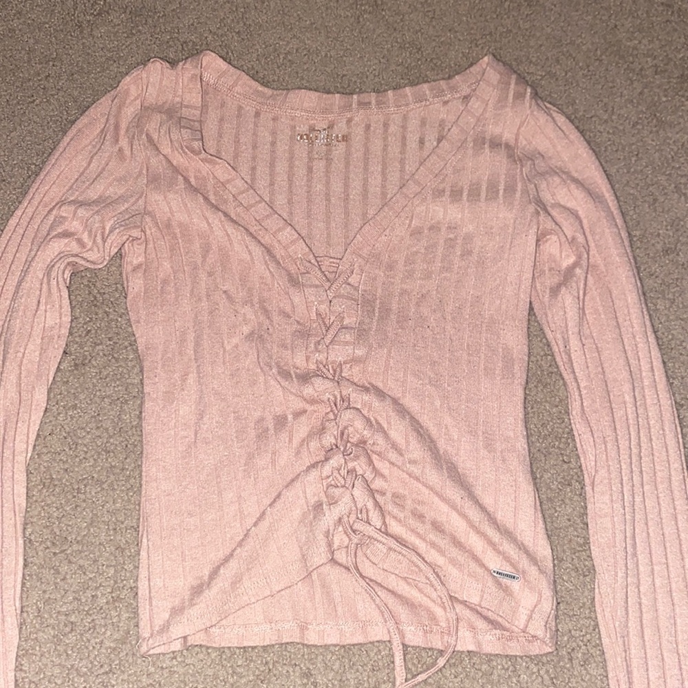 Long sleeve sweater/vneck